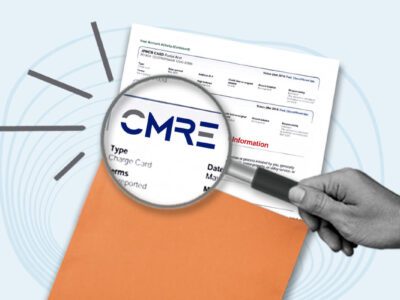 CMRE collection company getting removed from credit report