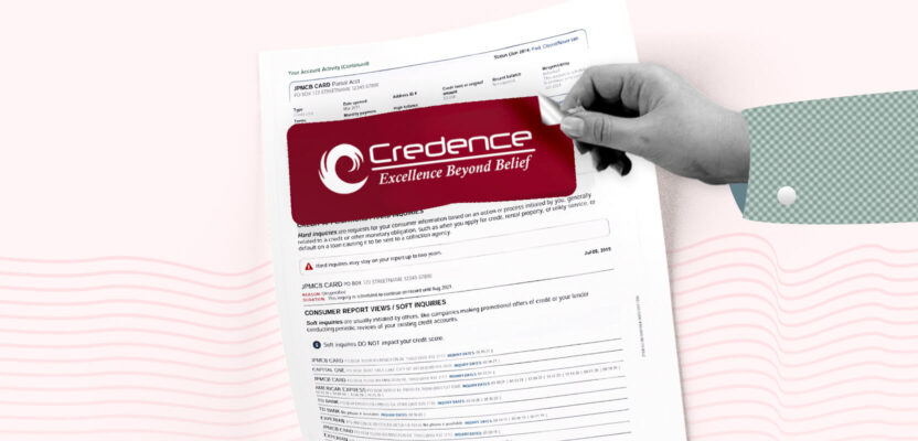 Credence Resource Management collection company getting removed from credit report