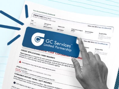 GC Services collection company getting removed from credit report