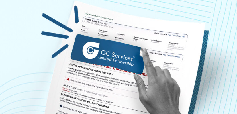 GC Services collection company getting removed from credit report