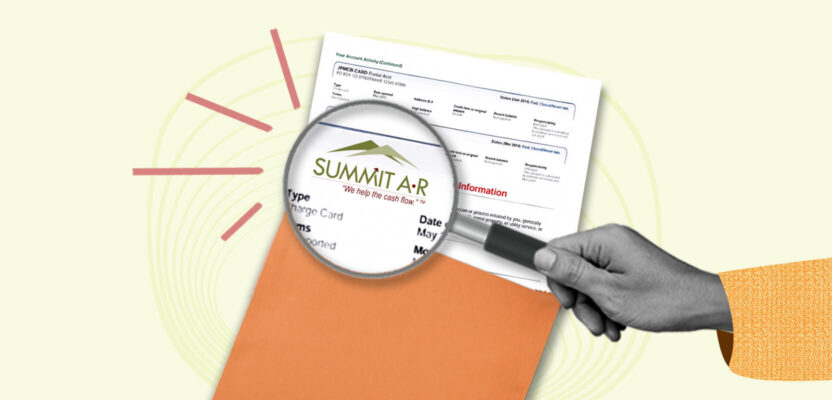 Summit AR collection company getting removed from credit report