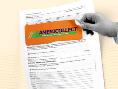 Americollect collection company getting removed from credit report