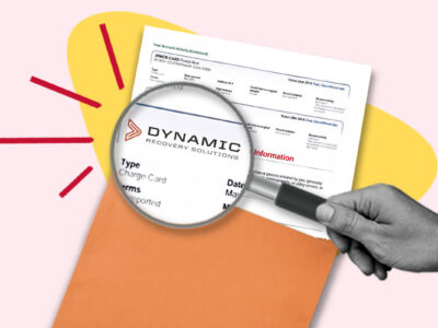 Dynamic Recovery Solutions collection company getting removed from credit report