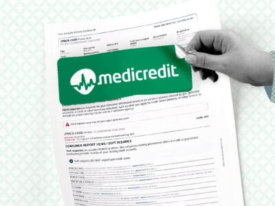 Medicredit collection company getting removed from credit report