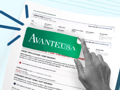 AvanteUSA collection company getting removed from credit report