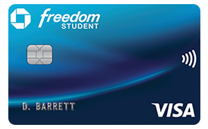 Chase Freedom Student Visa credit card