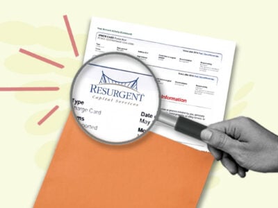 Resurgent Capital Services collection company getting removed from credit report