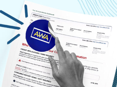 AWA Collections collection company getting removed from credit report