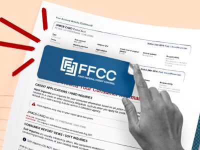 First Federal Credit Control collection company getting removed from credit report