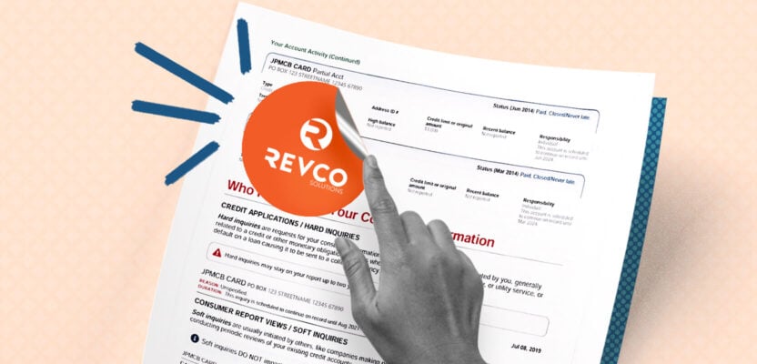 Revco collection company getting removed from credit report