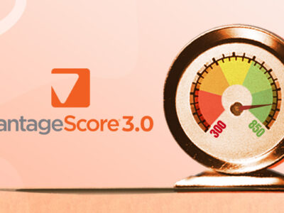 VantageScore 3.0 credit score gauge