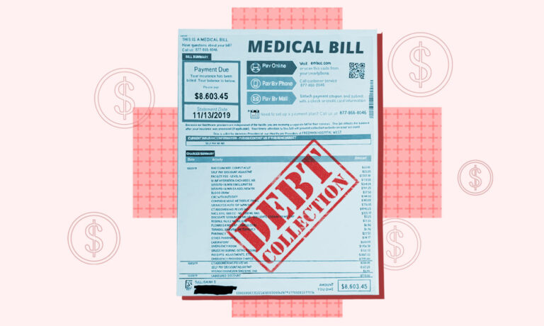 Medical bill in collections