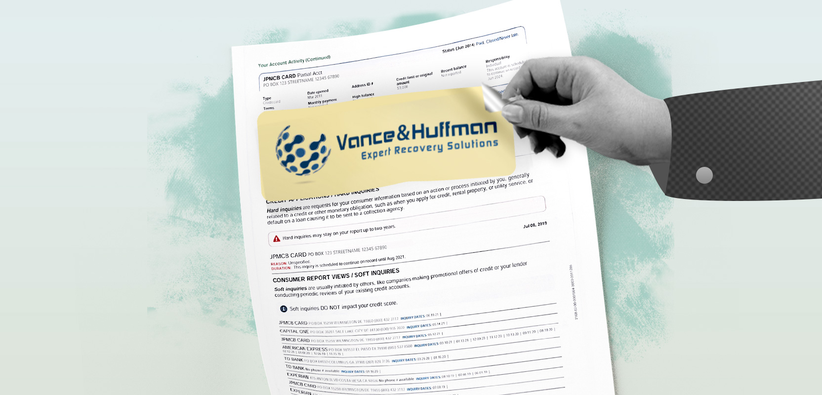 How to Remove Vance and Huffman, LLC from Your Credit Report