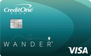 Credit One Bank Wander Card