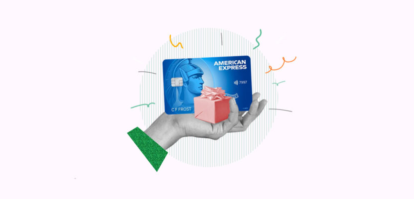 American Express® Blue Cash Everyday® Card next to gift box representing new rewards