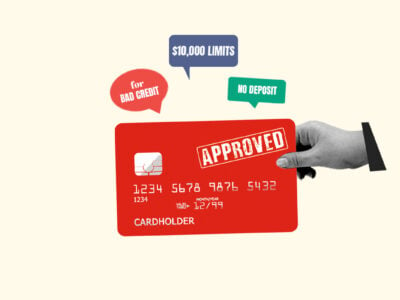 Guaranteed-Approval Credit Cards with $10,000 Limits for Bad Credit No Deposit